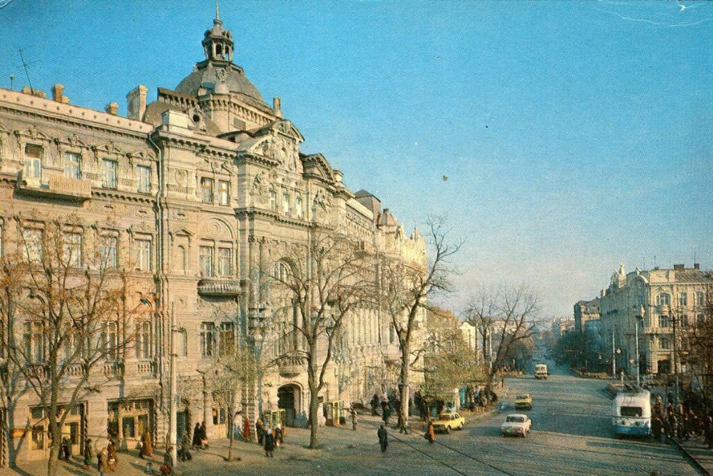 Odessa — Old Photos: Trolleybus