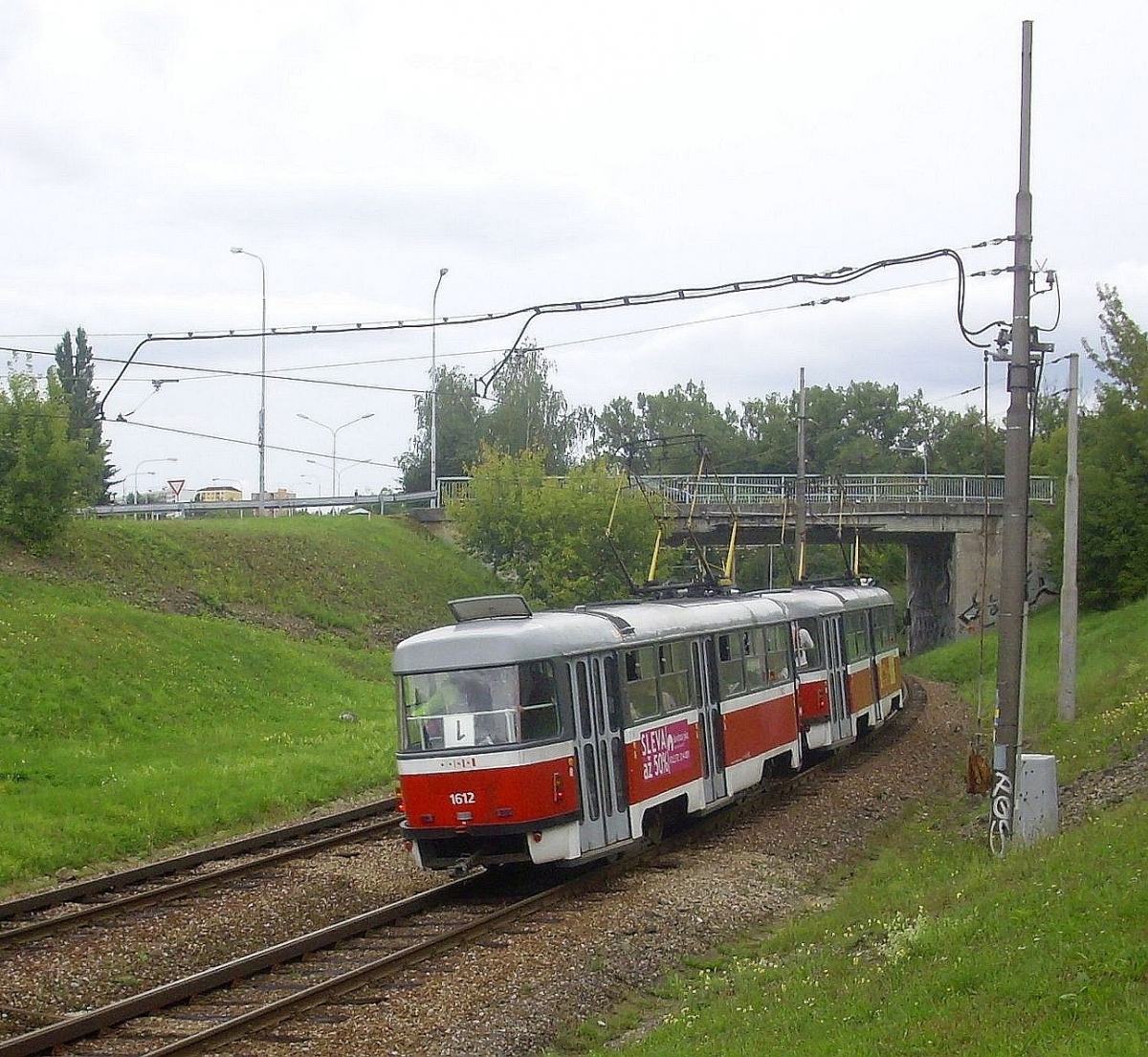 Брно, Tatra T3G № 1612
