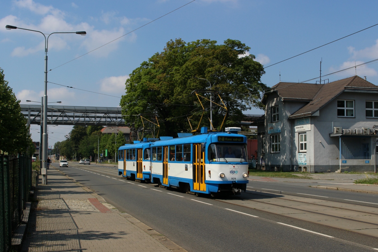 Острава, Tatra T3SUCS № 929