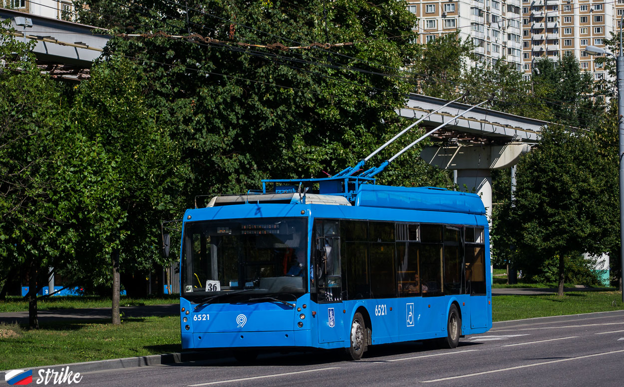 Москва, Тролза-5265.00 «Мегаполис» № 6521