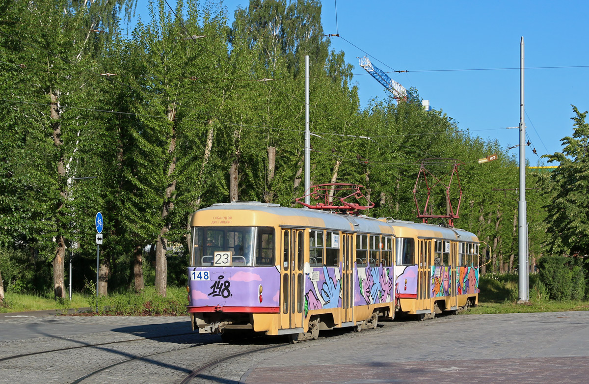 Екатеринбург, Tatra T3SU № 148