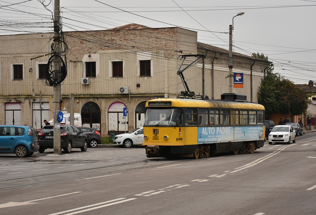 Ботошани, Tatra T4D-MT № BT-343 Ботошани, Tatra T4D-MT № BT-343