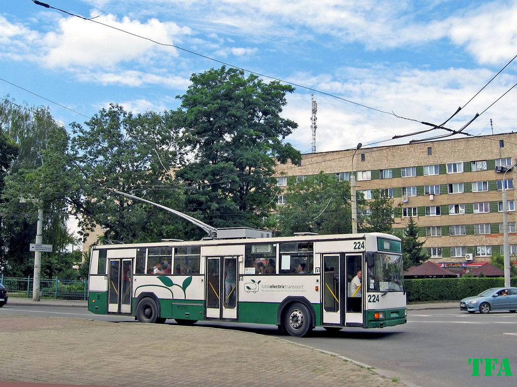 Луцк, MPK/Jelcz 120MT № 224