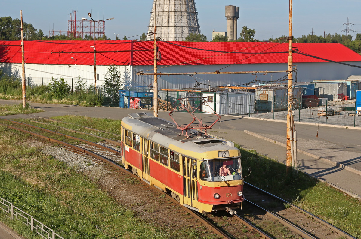 Екатеринбург, Tatra T3SU № 134