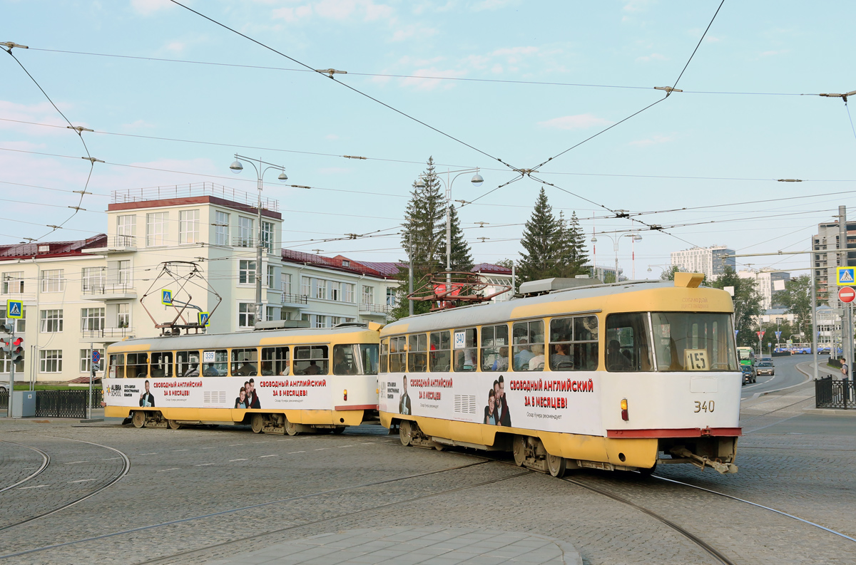Екатеринбург, Tatra T3SU № 340 Екатеринбург, Tatra T3SU № 340