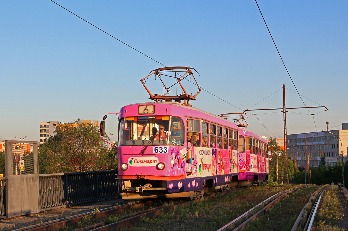 Екатеринбург, Tatra T3SU (двухдверная) № 633