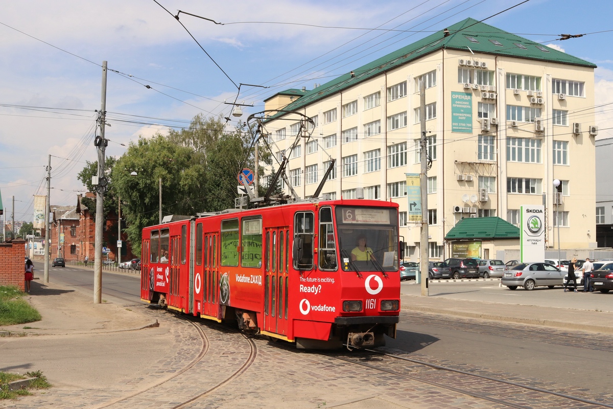 Львов, Tatra KT4D № 1161
