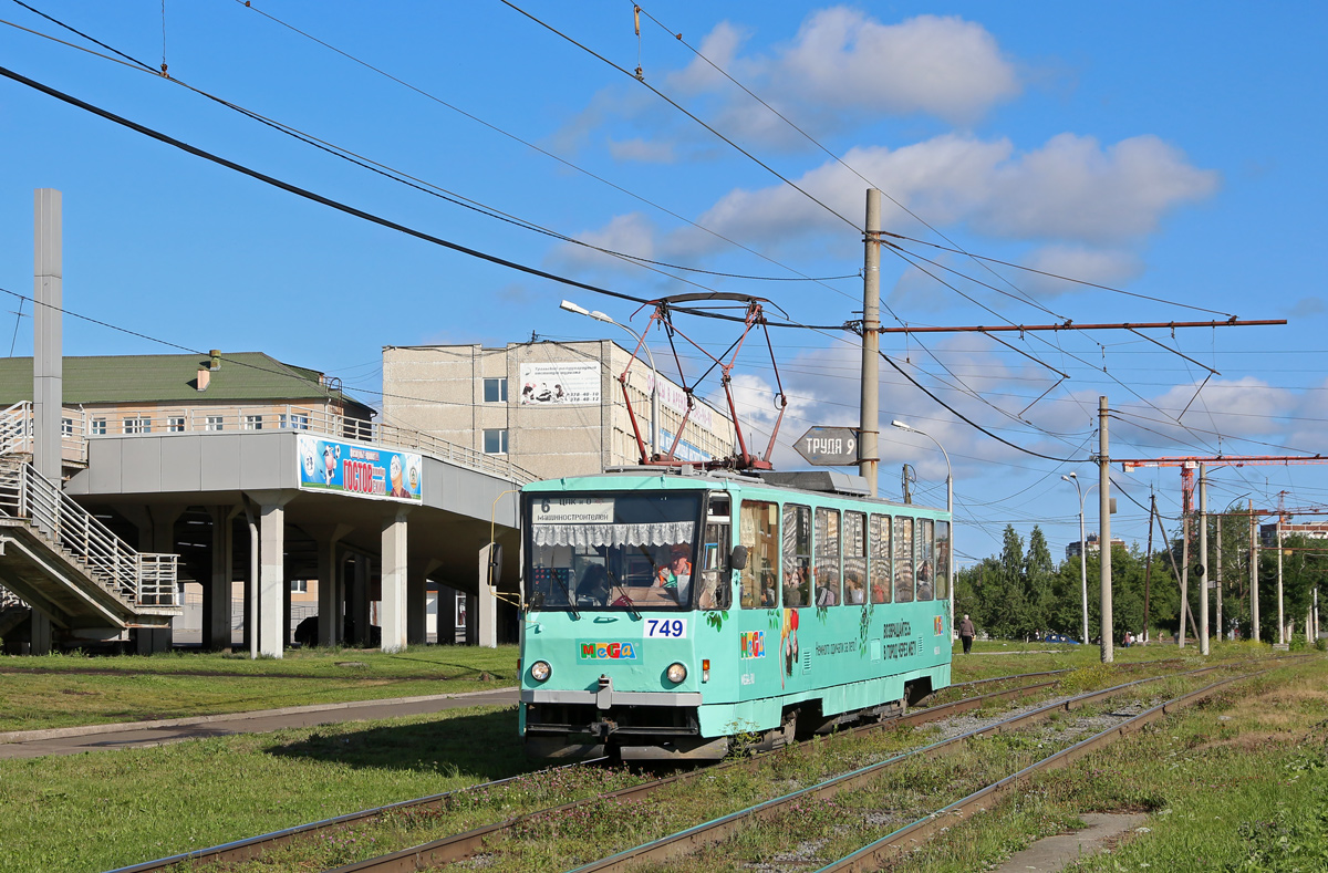 Екатеринбург, Tatra T6B5SU № 749