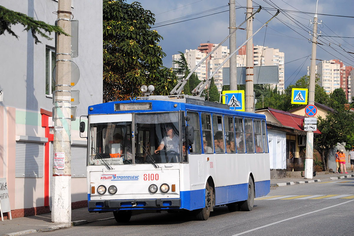 Krimski trolejbus, Škoda 14Tr89/6 č. 8100