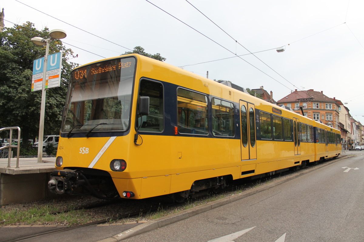 Штутгарт, Duewag DT8.S № 4214 Штутгарт, Duewag DT8.S № 4214