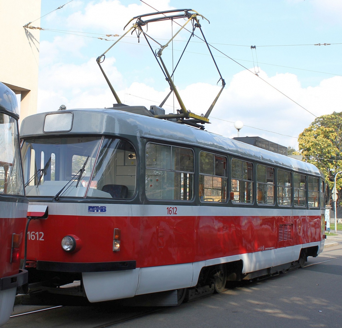 Брно, Tatra T3G № 1612
