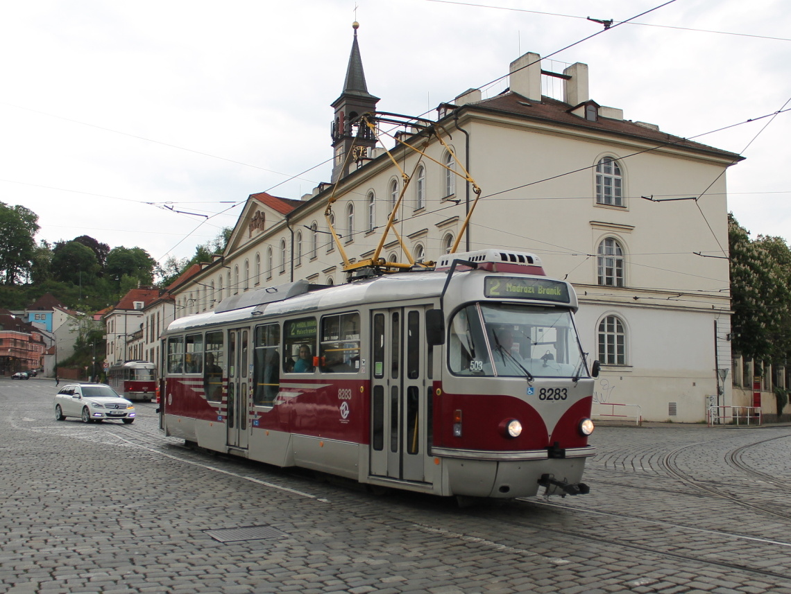 Прага, Tatra T3R.PLF № 8283
