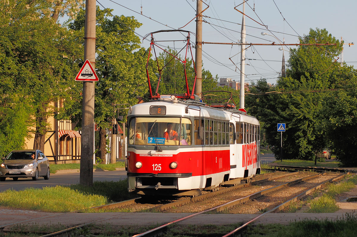 Краснодар, Tatra T3SU КВР ТРЗ № 125