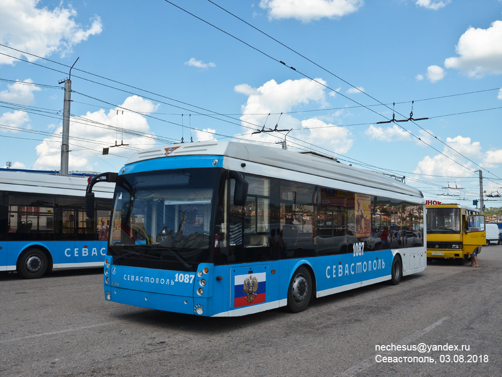 Севастополь, Тролза-5265.02 «Мегаполис» № 1087