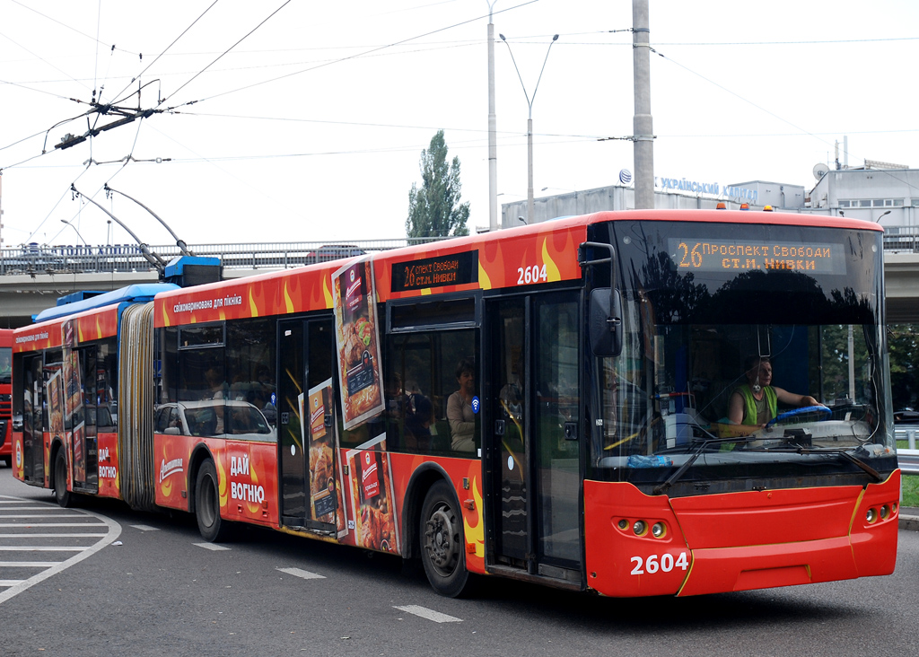 Киев, ЛАЗ E301D1 № 2604