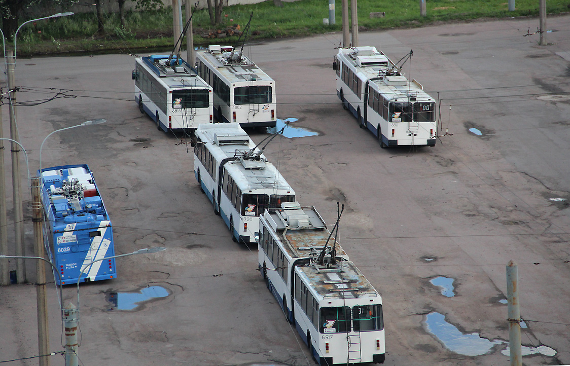 Санкт-Петербург — Троллейбусные парки