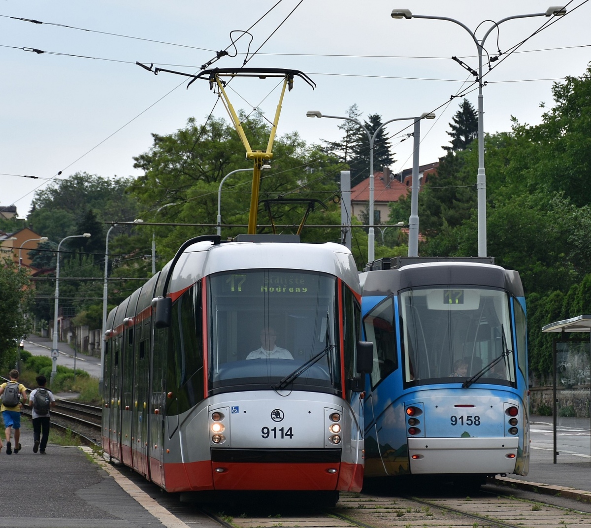 Прага, Škoda 14T Elektra № 9114