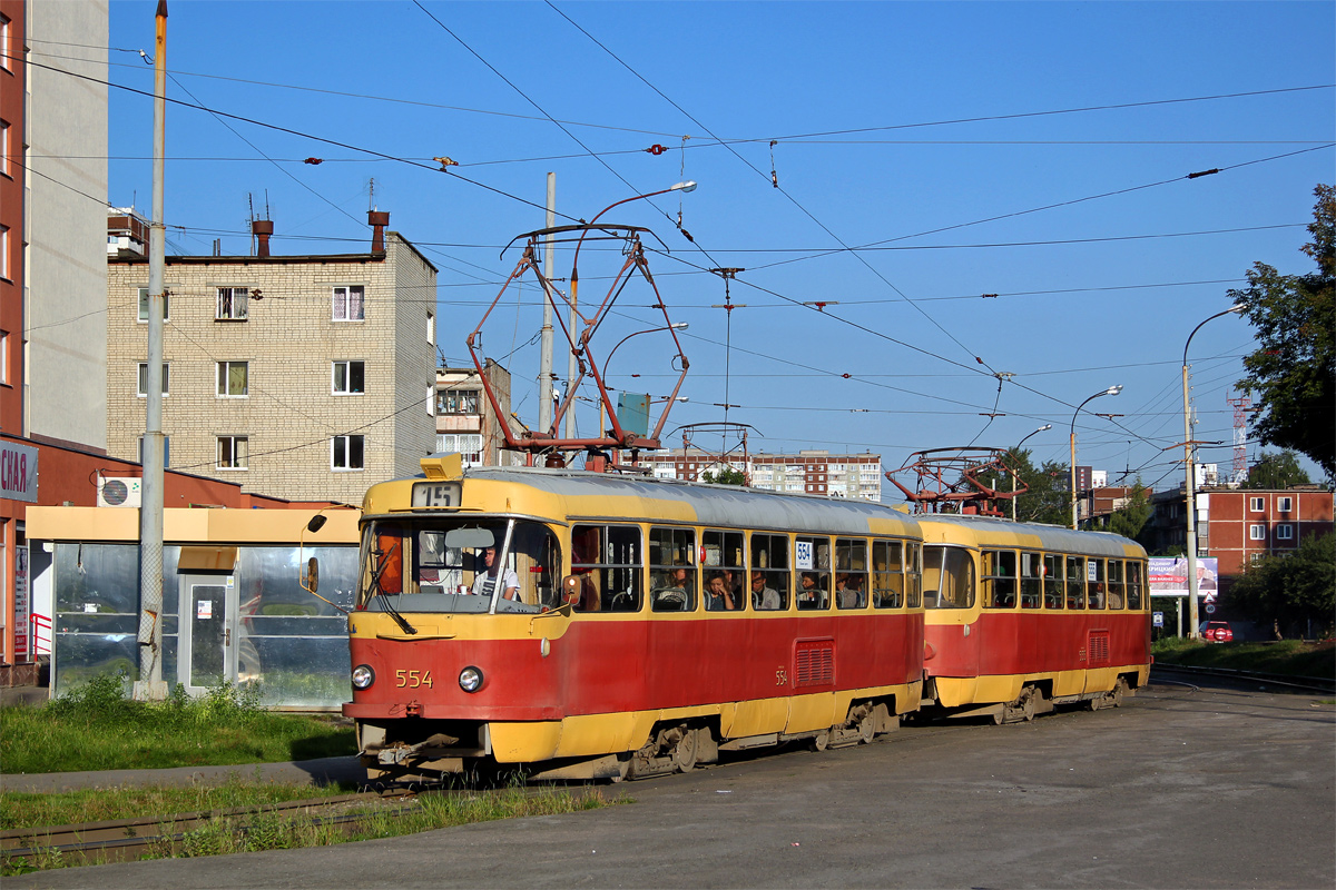 Екатеринбург, Tatra T3SU № 554