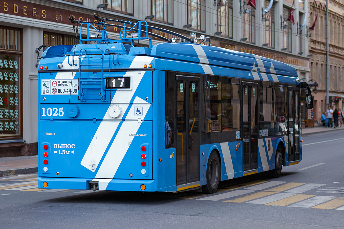 Санкт-Петербург, Тролза-5265.08 «Мегаполис» № 1025