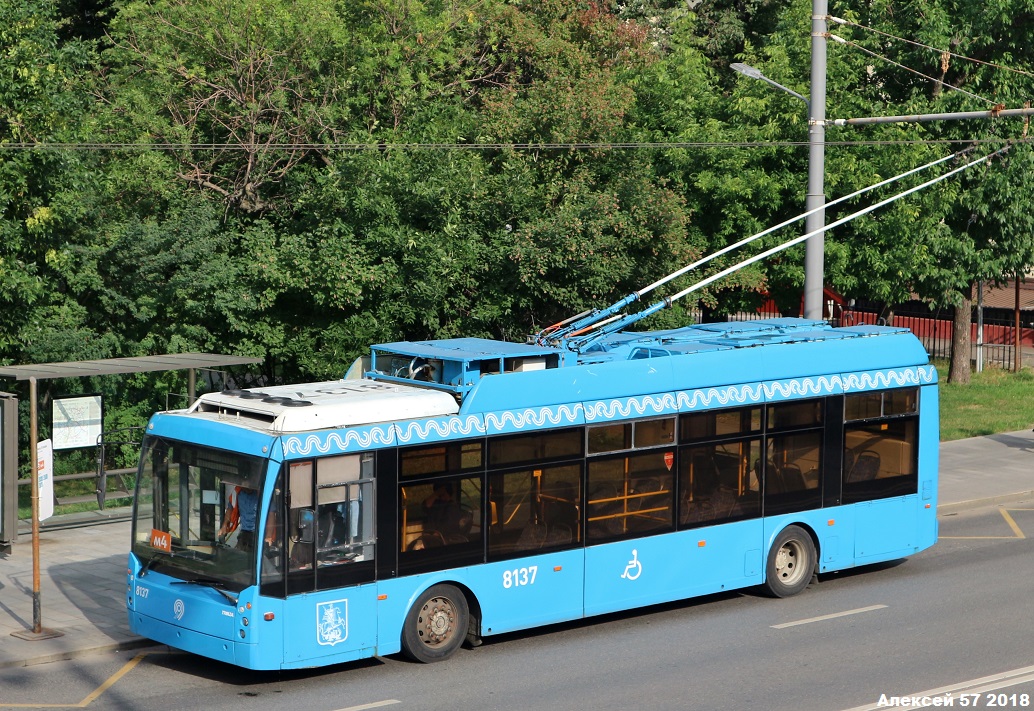 Москва, Тролза-5265.00 «Мегаполис» № 8137