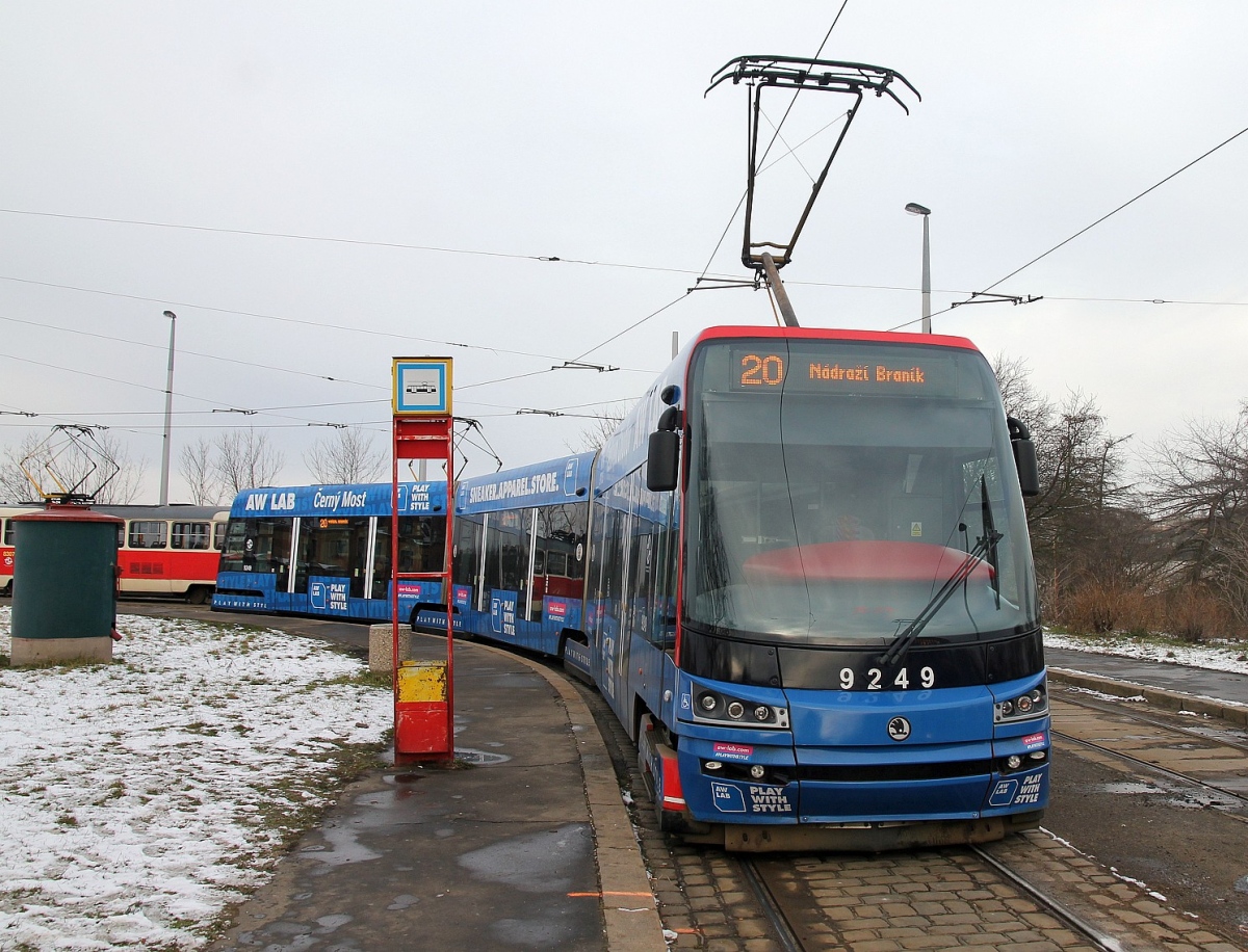 Прага, Škoda 15T3 ForCity Alfa Praha № 9249
