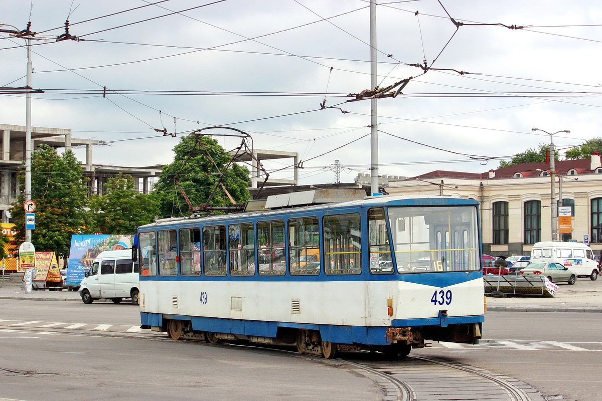 Запорожье, Tatra T6B5SU № 439