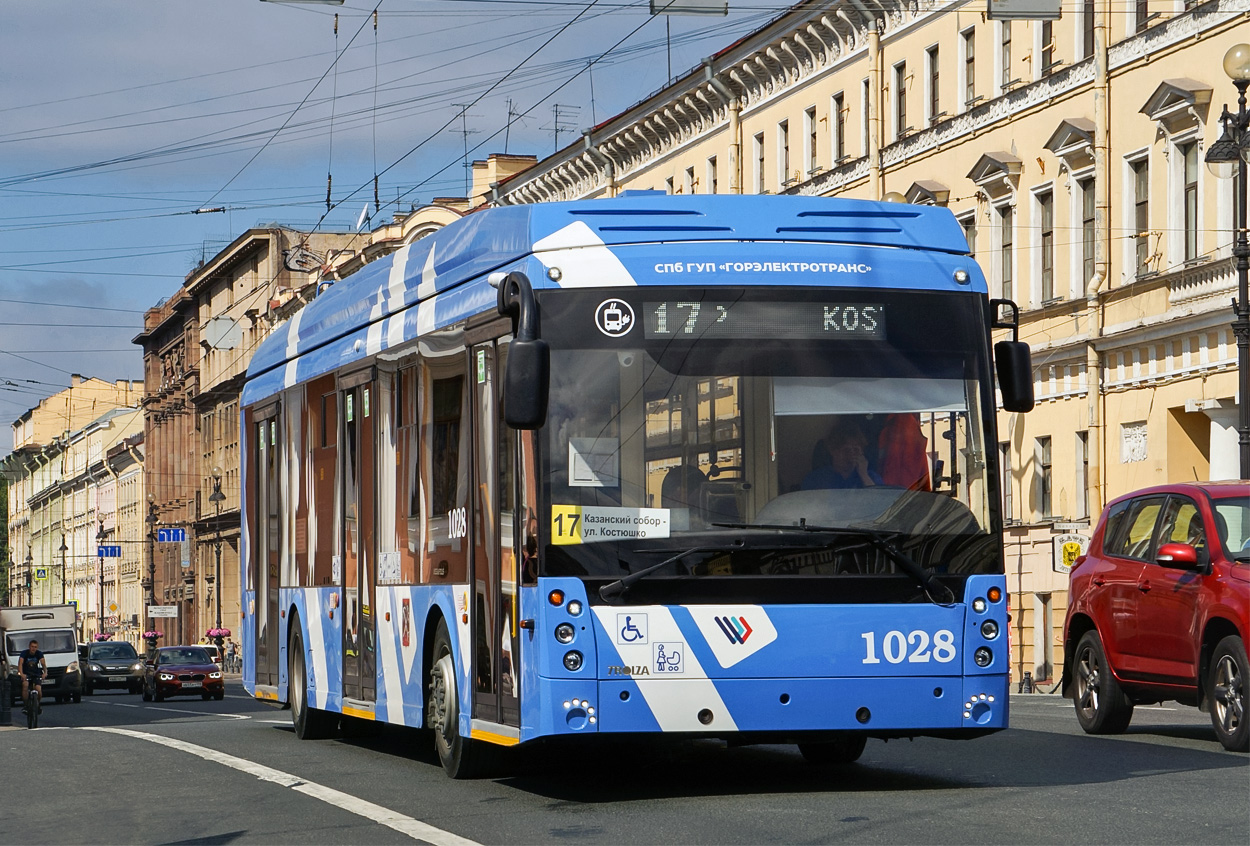 Sankt Peterburgas, Trolza-5265.08 “Megapolis” nr. 1028