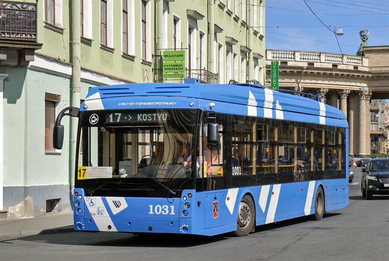 Санкт-Петербург, Тролза-5265.08 «Мегаполис» № 1031