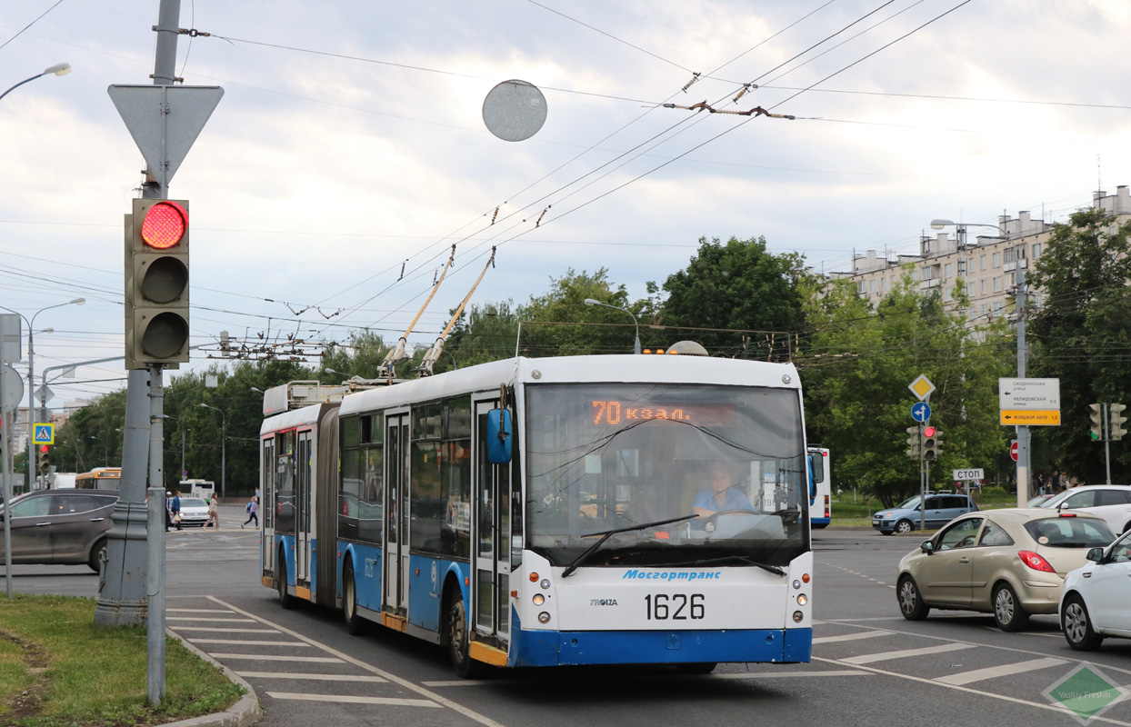 Москва, Тролза-6206.01 «Мегаполис» № 1626