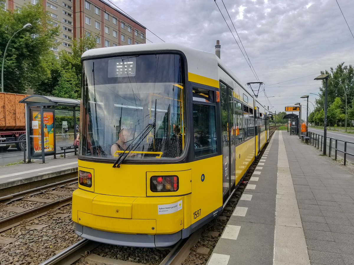 Berlin, BVG GT6U N°. 1597