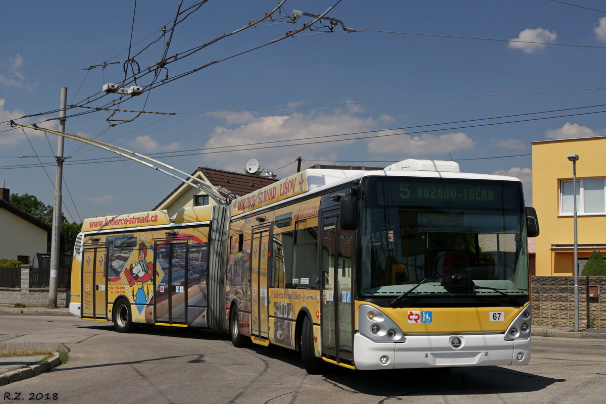 Ческе-Будеёвице, Škoda 25Tr Irisbus Citelis № 67