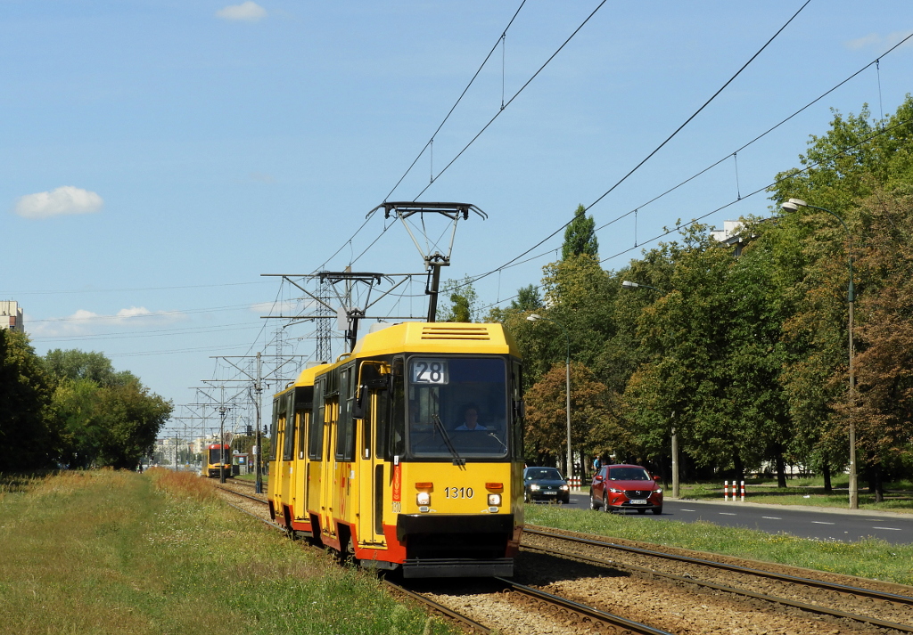 Varsova, Konstal 105Na # 1310