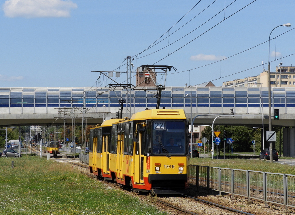 Варшава, Konstal 105Na № 1346