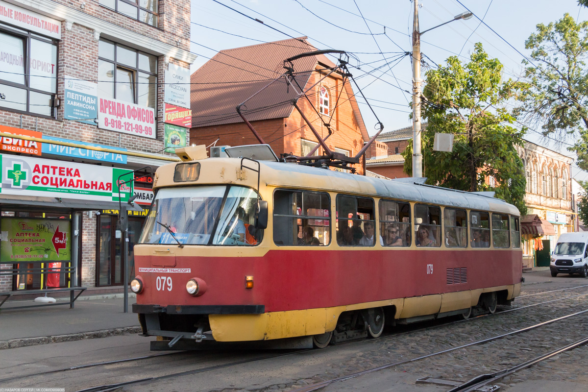 Краснодар, Tatra T3SU № 079