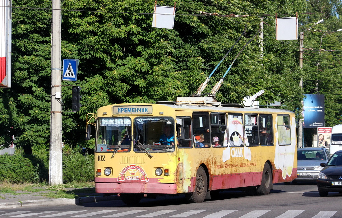 Кременчуг, ЗиУ-682Г-016 (012) № 102