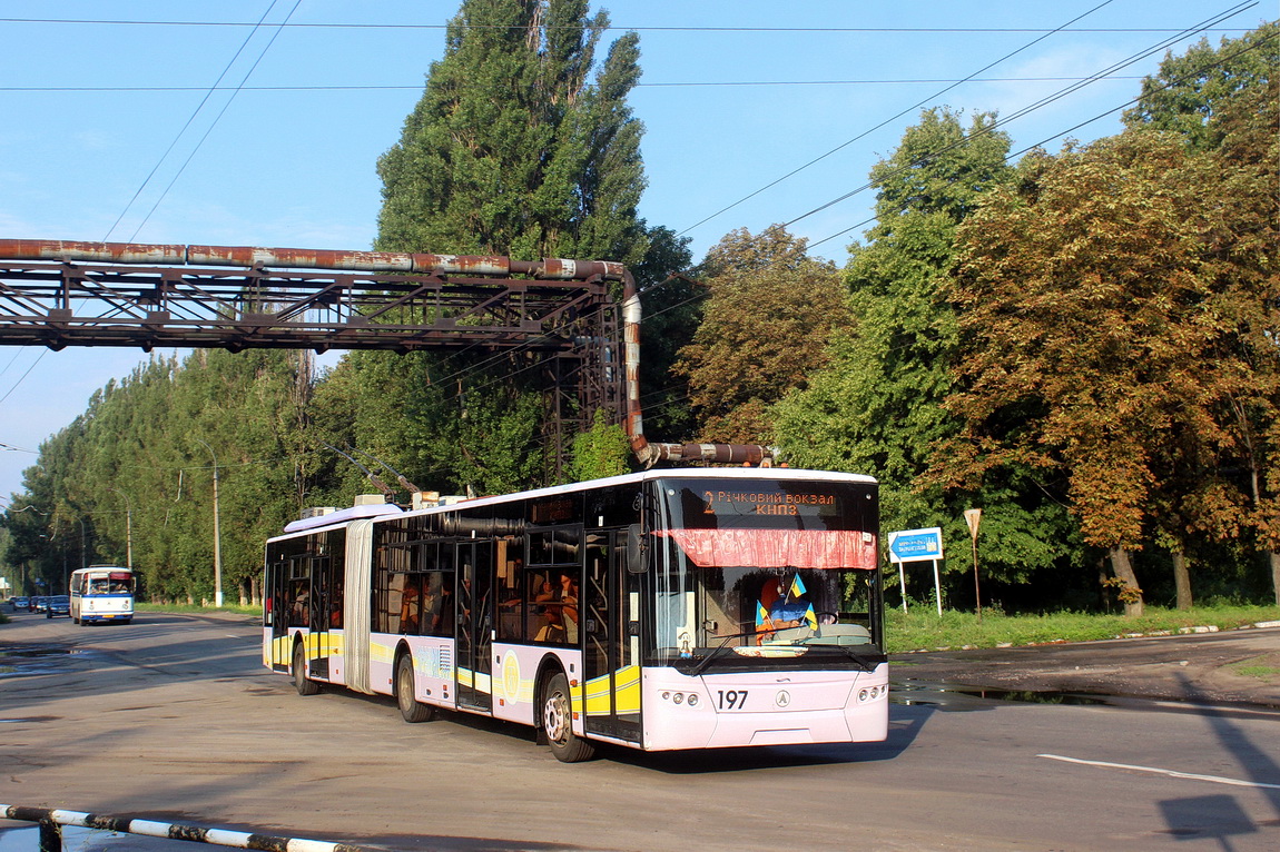Кременчуг, ЛАЗ E301A1 № 197