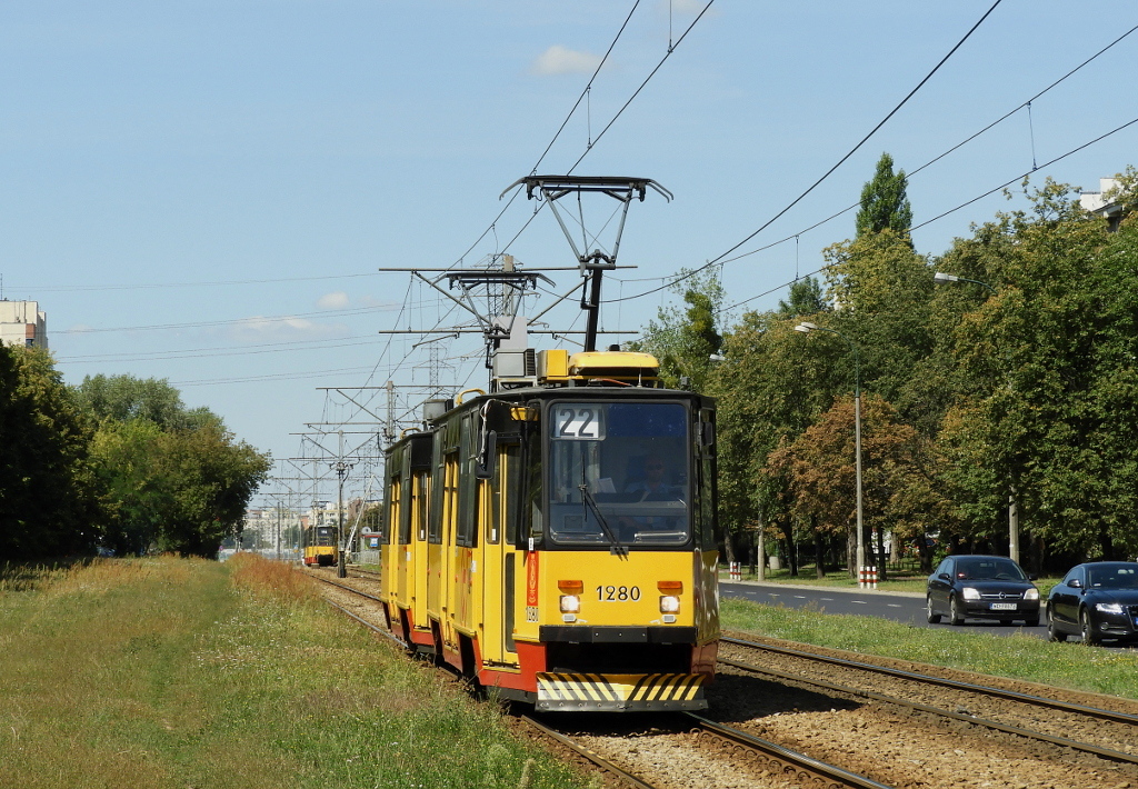Варшава, Konstal 105Na № 1280