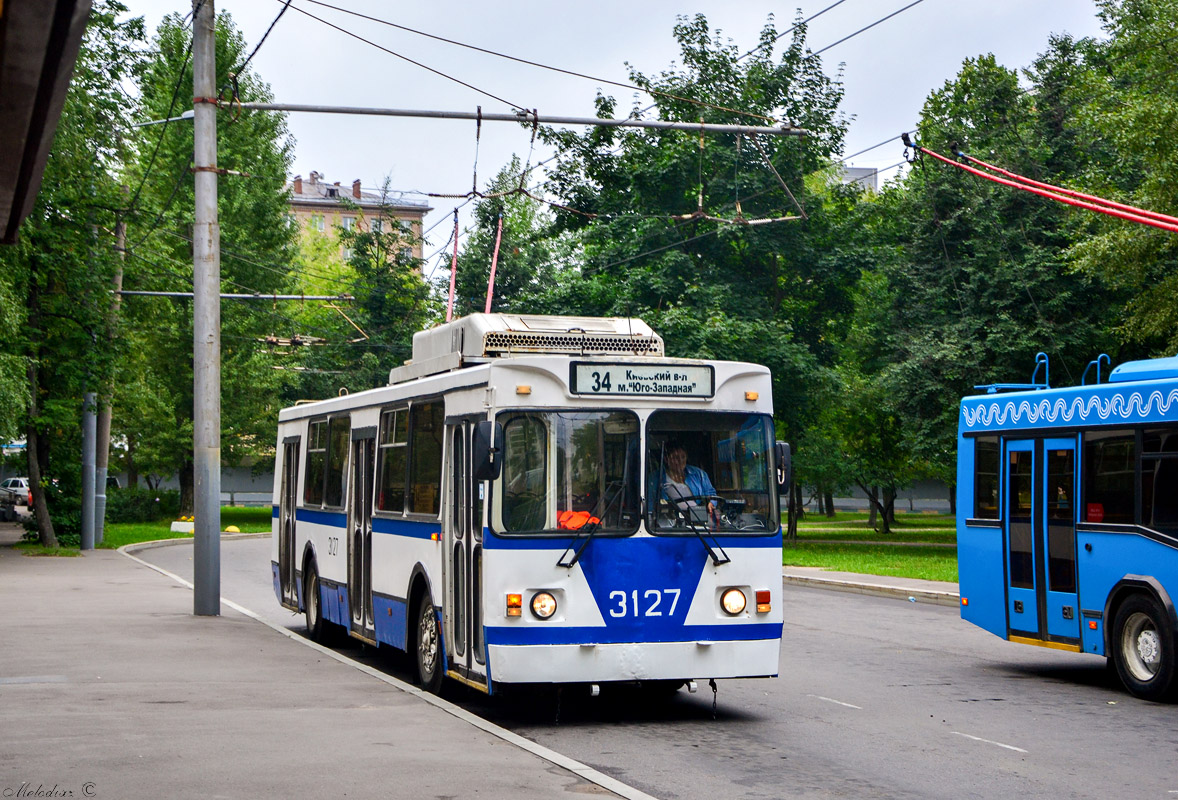 Москва, ЗиУ-682ГМ1 (с широкой передней дверью) № 3127