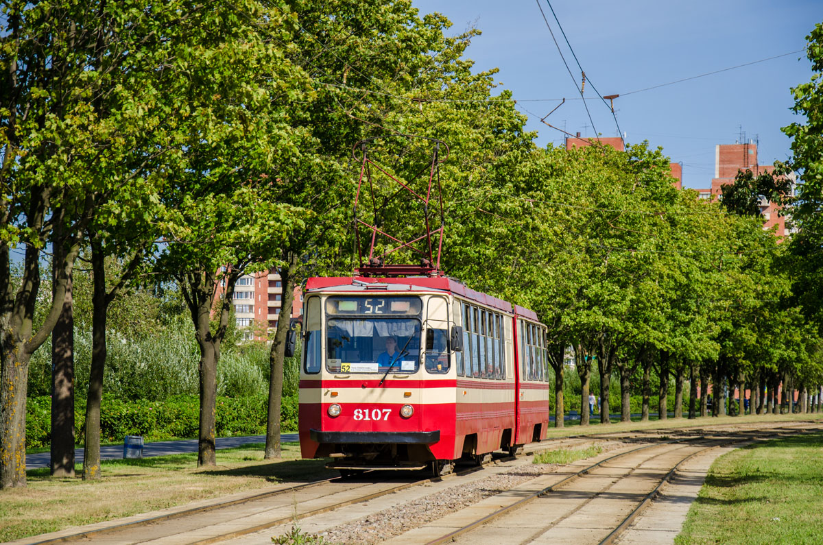 Санкт-Петербург, 71-147К (ЛВС-97К) № 8107 Санкт-Петербург, 71-147К (ЛВС-97К) № 8107