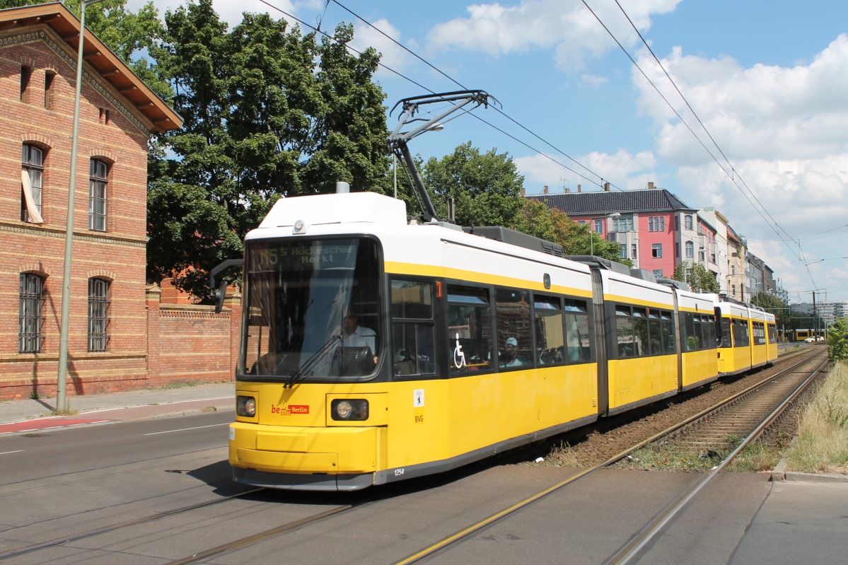 Берлин, BVG GTNO № 1254
