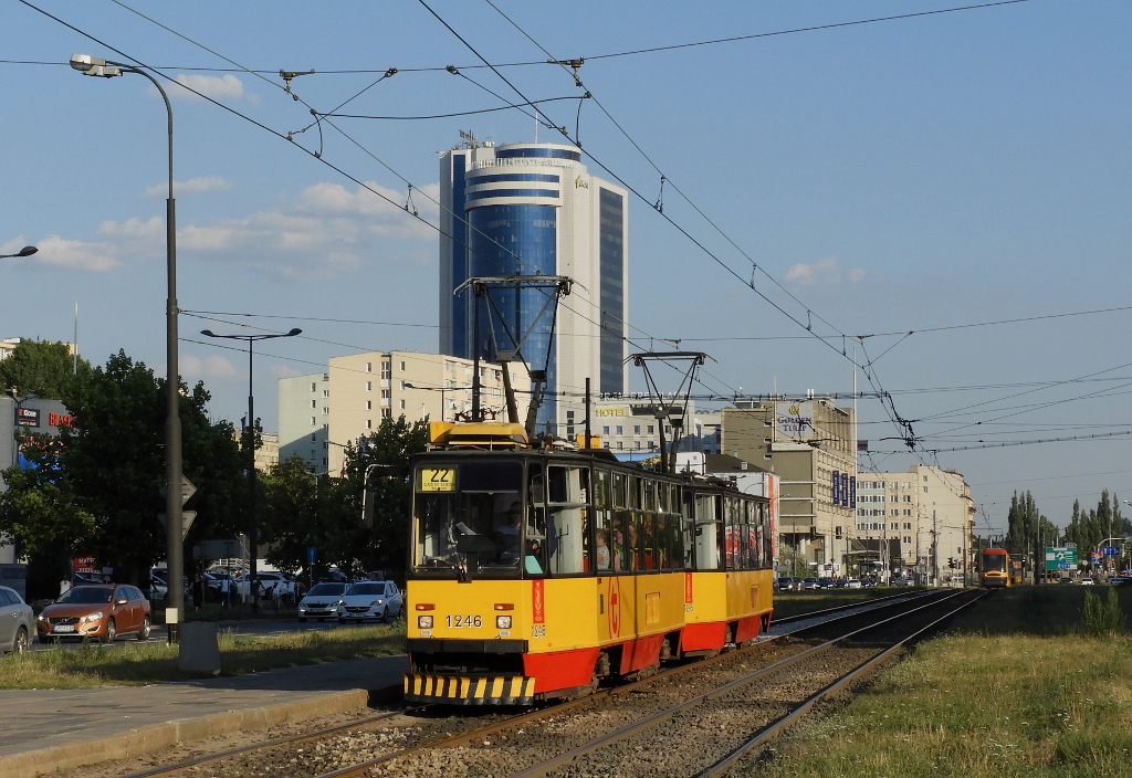 Варшава, Konstal 105Na № 1246