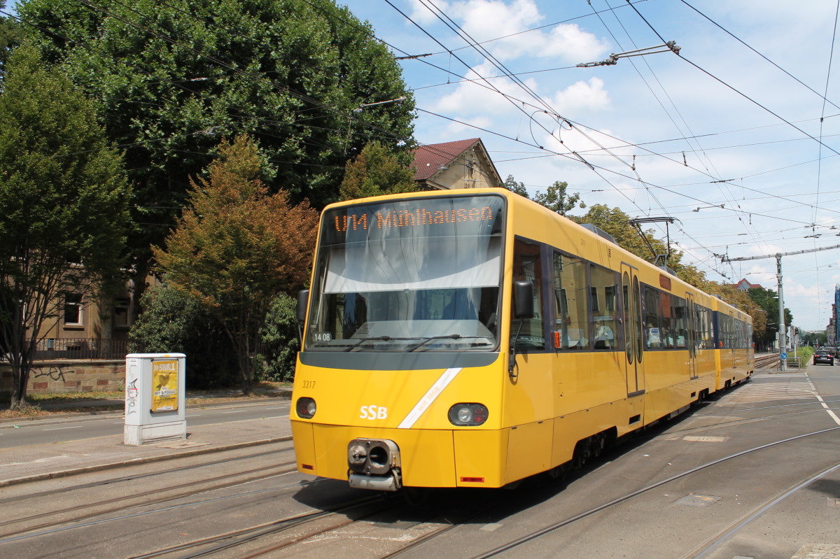 Штутгарт, Duewag DT8.10 № 3317