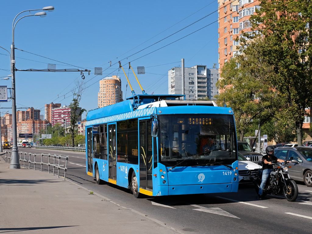 Москва, Тролза-5265.00 «Мегаполис» № 1419