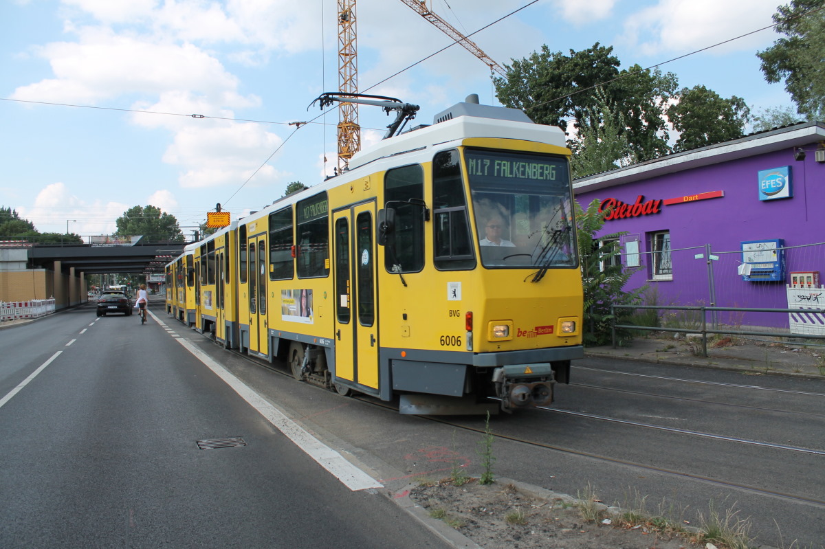 Берлин, Tatra KT4DM № 6006