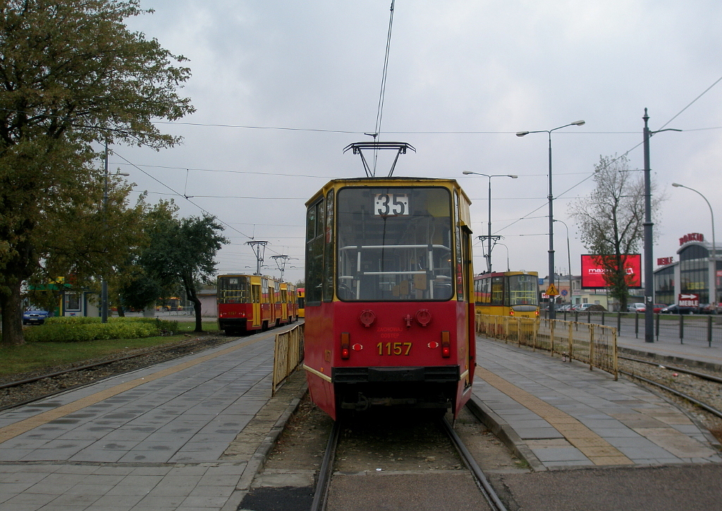 Варшава, Konstal 105Na № 1157