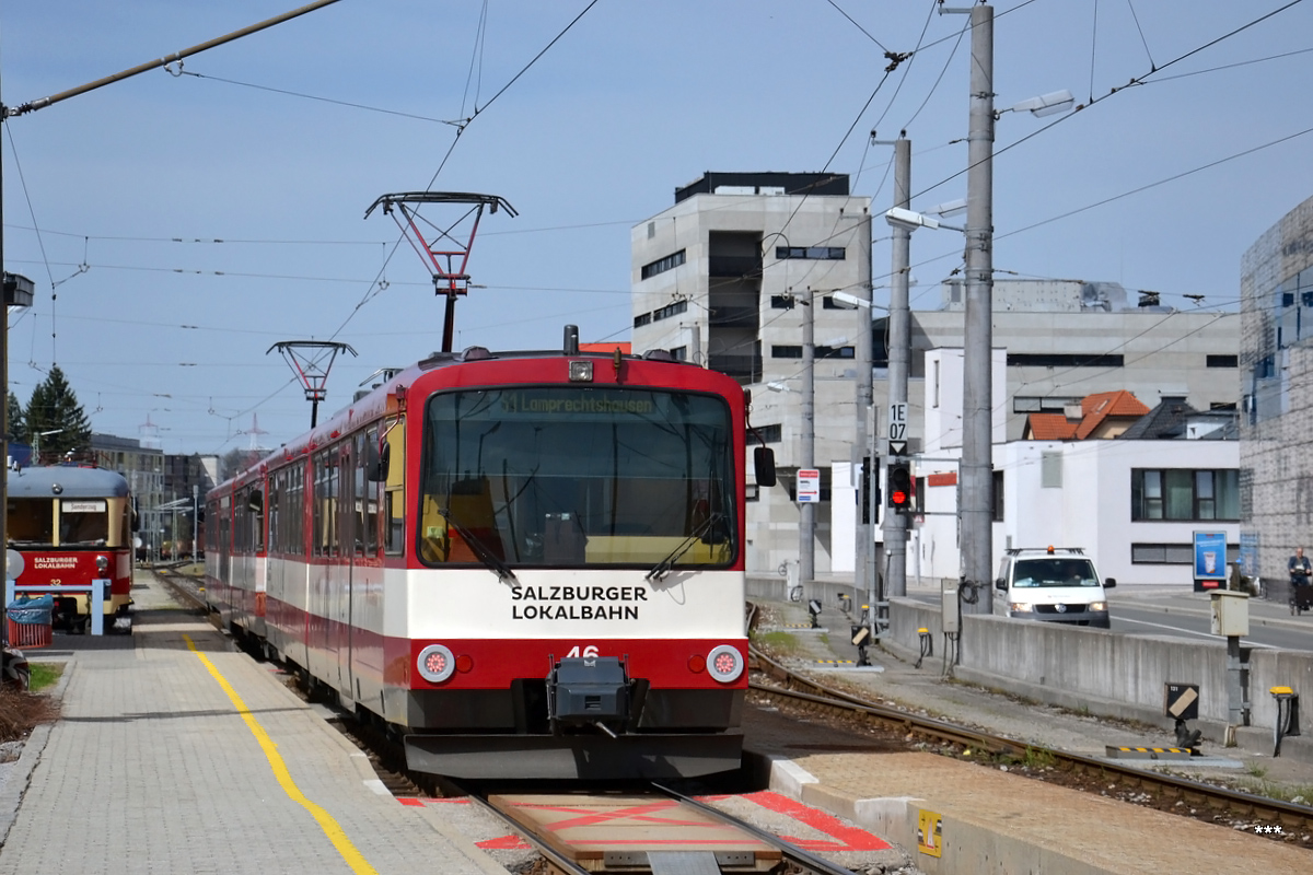 Зальцбург, SGP GT6 № 46; Зальцбург — Salzburger Lokalbahn