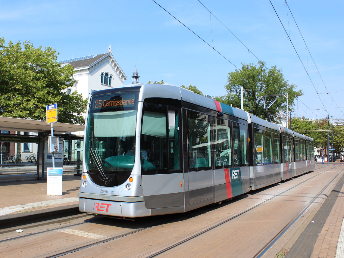 Роттердам, Alstom Citadis 302 № 2046