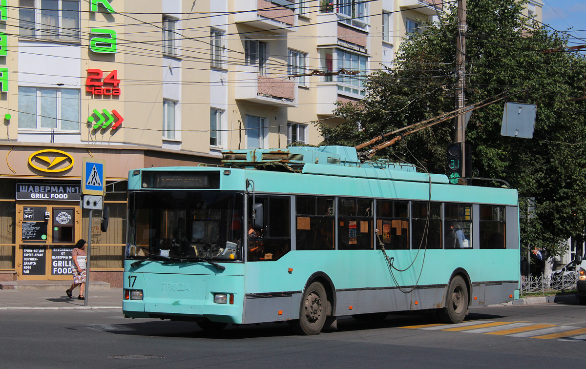 Tver, Trolza-5275.05 “Optima” № 17; Tver — Trolleybus lines: Central district