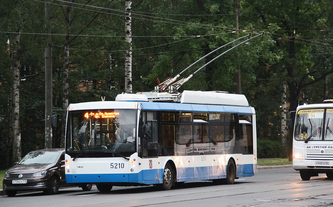 Санкт-Петербург, Тролза-5265.00 «Мегаполис» № 5210