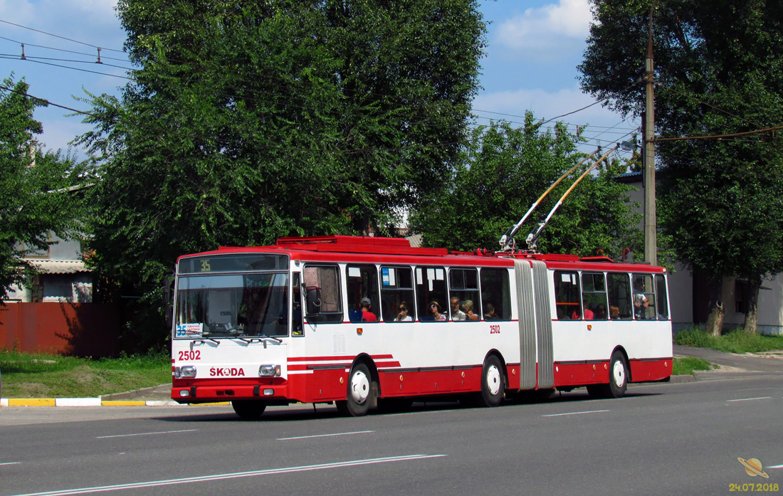 Харьков, Škoda 15Tr13/6M № 2502